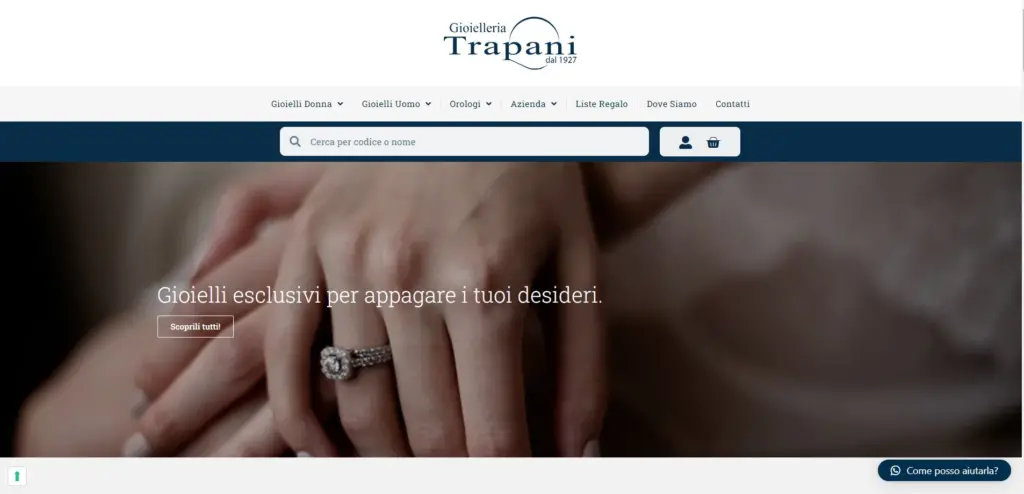Ecommerce-Design-Gioielleria-Trapani